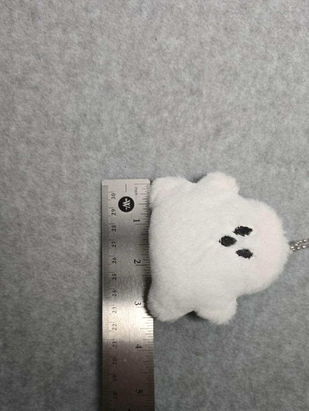 White Ghost Plush Keychain/Bag Charm